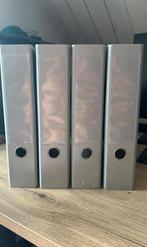 4x ordner (grijs), Diversen, Schrijfwaren, Ophalen of Verzenden, Gebruikt