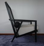 Pierantonio Bonacina Astoria HB lounge fauteuil design Franc, Hout, Moderne design fauteuil met hoge rugleuning, 75 tot 100 cm
