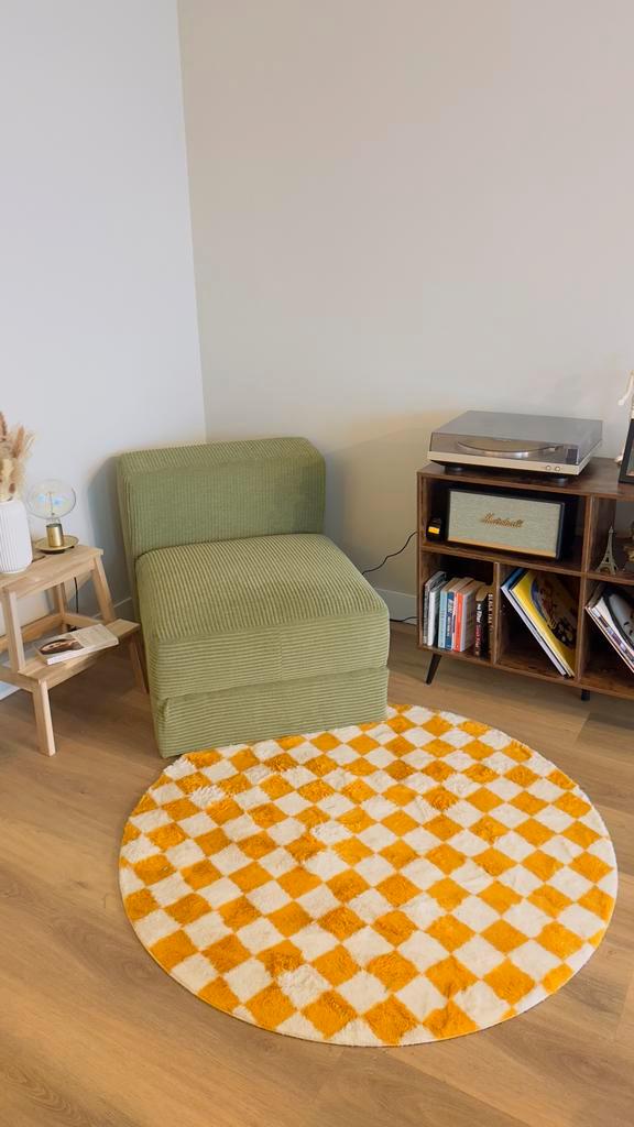 Jattebo 1-zits module met opbergruimte - Zo goed als nieuw!, Huis en Inrichting, Fauteuils, Zo goed als nieuw, Stof, 50 tot 75 cm