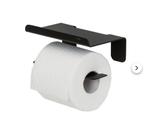 Tiger Color toiletrolhouder - Zwart, Ophalen of Verzenden, Zo goed als nieuw, Zwart, Overige typen