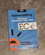 Samenvatting Economie, Boeken, VWO, Verzenden, Economie, ExamenOverzicht