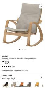 IKEA POÄNG Schommelstoel - Zo goed als nieuw!, Huis en Inrichting, Fauteuils, Minder dan 50 cm, Minder dan 75 cm, Ophalen of Verzenden