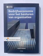 Bedrijfseconomie voor het besturen van organisaties, Ophalen of Verzenden, Zo goed als nieuw, Economie en Marketing, Noordhoff Uitgevers