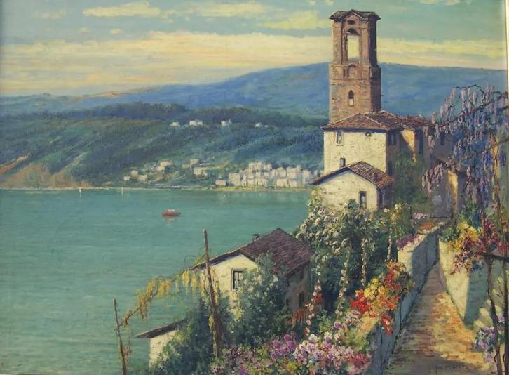 Schilderij Jurrien Marinus Beek (1879-1965), Antiek en Kunst, Kunst | Schilderijen | Klassiek, Ophalen of Verzenden