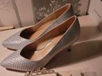 ZGAN Hakscchoenen Pumps grijs trouwschoenen 1xgedragen mt 38, Ophalen of Verzenden, Zo goed als nieuw, Schoenen met hoge hakken