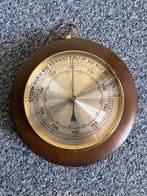 Barometer in Houten Behuizing, Huis en Inrichting, Woonaccessoires | Thermometers, Ophalen, Gebruikt, Buitenthermometer