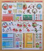 A4 - 3D KNIPVELLEN KERST, Hobby en Vrije tijd, Ophalen of Verzenden, Nieuw, Kerst, Knipvel
