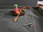 Playmobil piraat met roeiboot., Kinderen en Baby's, Speelgoed | Playmobil, Ophalen of Verzenden, Zo goed als nieuw