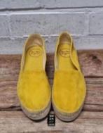 Toni Pons - Suedeleren espadrilles maat 38 - Nieuw €90, Kleding | Dames, Schoenen, Geel, Nieuw, Ophalen of Verzenden, Toni Pons