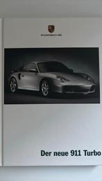 Porsche 911 Turbo brochure en prijslijst 996 uit 2000, Ophalen of Verzenden, Nieuw, Porsche