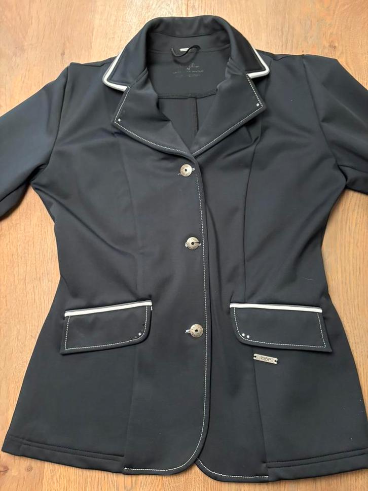 Mooi qhp wedstrijdjasje maat 176, Dieren en Toebehoren, Paardrijkleding, Gebruikt, Dames, Kinderen, Bovenkleding, Ophalen of Verzenden