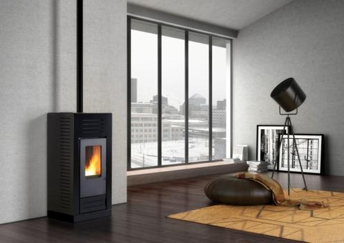 Showroom pelletkachel 10.8kw - houtpellets, Huis en Inrichting, Kachels, Nieuw, Vrijstaand, Pelletkachel, Overige brandstoffen