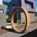 Cortenstaal sculpturen voor tuin of openbare ruimtes, Tuin en Terras, Tuinbeelden, Ophalen, Zo goed als nieuw, Metaal