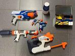 Nerf pakket 5 stuks incl pijlen en bekers, Ophalen of Verzenden, Zo goed als nieuw