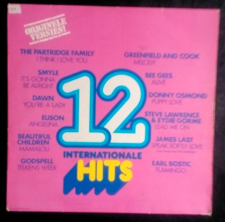 LP:12 Internationale hits 1975 [2863]  [CdViPo], Cd's en Dvd's, Vinyl | Verzamelalbums, Gebruikt, Pop, 12 inch, Ophalen of Verzenden