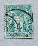 Franse postzegels : Sage 4c - type I, Postzegels en Munten, Postzegels | Europa | Frankrijk, Verzenden