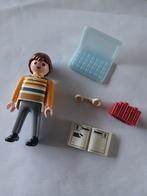 Playmobil figuur zakenman met laptop enz, Ophalen of Verzenden, Zo goed als nieuw