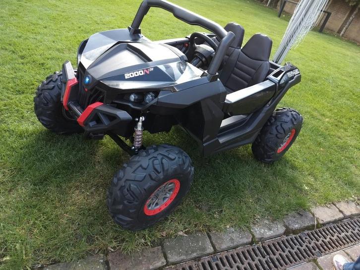 Beach buggy elektrische 2 persoons kinderauto, Kinderen en Baby's, Speelgoed | Buiten | Accuvoertuigen, Zo goed als nieuw, Ophalen