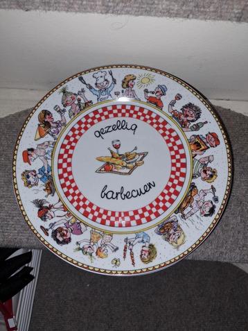 VINTAGE BBQ BORDEN GAAF EN NETJES 6 STUKS  beschikbaar voor biedingen