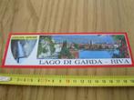 sticker Italië Lago di Garda RIVA  Cascate Vorone, Ophalen, Zo goed als nieuw, Bedrijf of Vereniging