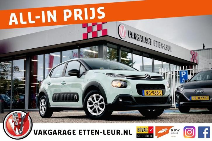 Citroen C3 1.2 110PK | PARKEERSENSOREN | CLIMA | CARPLAY, Auto's, Citroën, Bedrijf, C3, ABS, Airbags, Airconditioning, Apple Carplay