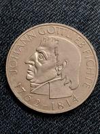 Duitsland 5 Mark 1964J Gottlieb Fichte - Zilver, Verzenden, Duitsland, Losse munt, Zilver