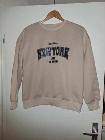 Lichtbruin sweatshirt Shein maat M beschikbaar voor biedingen