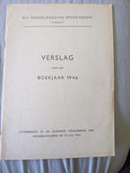 NS jaarverslag 1946, Ophalen of Verzenden, Gebruikt, Trein, Overige typen