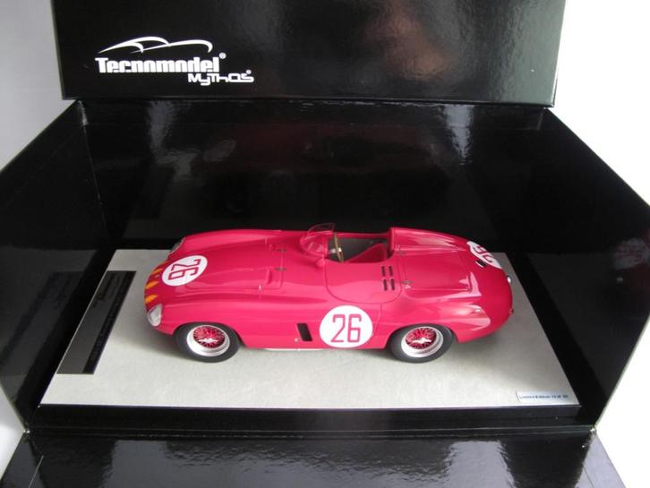 FERRARI 750 Monza S/N 0496M #26 Sebring 1955 1:18 TECNOMODEL, Hobby en Vrije tijd, Modelauto's | 1:18, Nieuw, Auto, Overige merken