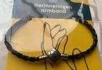 Nieuwe Alzheimer herinneringen armband, Ophalen of Verzenden, Nieuw, Zwart, Leer