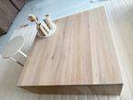 Mooie kubus tafel van eiken!!, Huis en Inrichting, Tafels | Salontafels, 50 tot 75 cm, Eikenhout, Ophalen of Verzenden, Zo goed als nieuw
