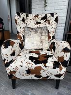 Leuke grote koeienprint stoel., Huis en Inrichting, Stoelen, Ophalen, Zo goed als nieuw, Eén