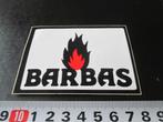 sticker logo BARBAS, Ophalen, Zo goed als nieuw, Bedrijf of Vereniging