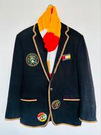 Luxe fluwelen Oeteldonk herenjas, Kleding | Heren, Carnavalskleding en Feestkleding, Maat 52/54 (L), Carnaval, Oeteldonk, Ophalen of Verzenden