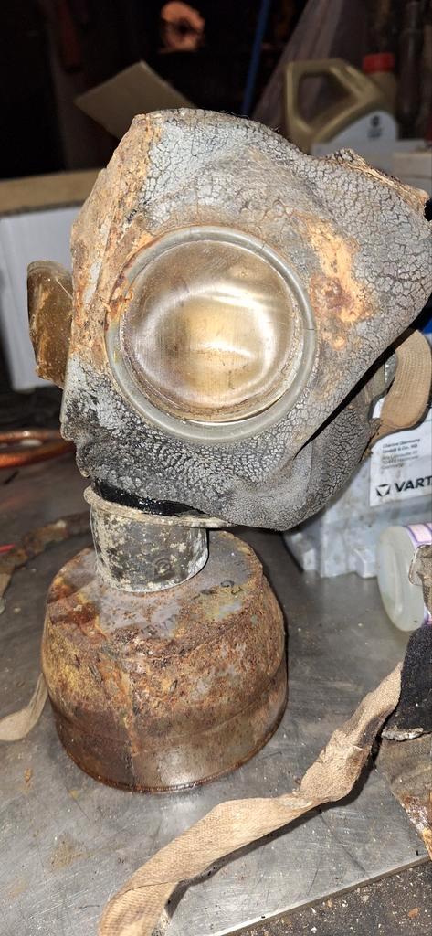 Gasmasker ww2, Verzamelen, Militaria | Tweede Wereldoorlog, Landmacht, Kleding of Schoenen, Duitsland, Ophalen