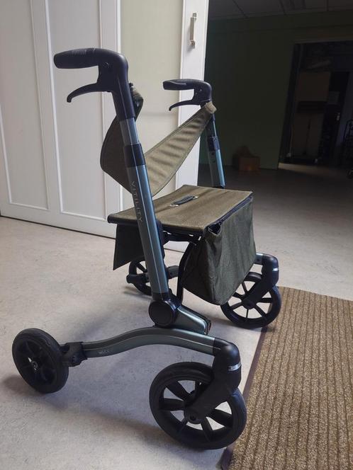 Rollator - Vitility Forest Green, Diversen, Rollators, Zo goed als nieuw, Lichtgewicht, Opvouwbaar, Ophalen of Verzenden