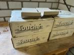 4 dozen met ivoorkleurige Raamdorpels merk Touché, Ophalen, Zo goed als nieuw, Mdf, 200 tot 250 cm
