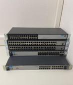 HP 2910, 2620, 2x 1620 en 1410 series netwerk switches, Gebruikt, Ophalen