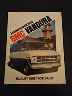 Brochure GMC Vandura 1982 USA, Ophalen of Verzenden, Zo goed als nieuw, Overige merken