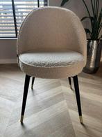 Eichholtz Cooper boucle-crème eetkamerstoel, Huis en Inrichting, Stoelen, Ophalen, Nieuw, Stof, Eén