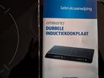 dubbele inductie kookplaat, Ophalen, Gebruikt, 3 kookzones of minder, Inductie
