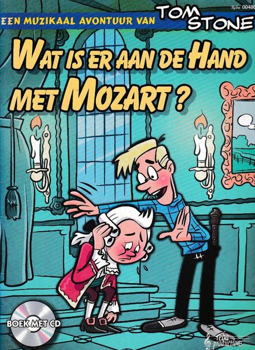 Wat is er aan de hand Met Mozart Tom Stone Met CD ( 6934 ), Muziek en Instrumenten, Bladmuziek, Zo goed als nieuw, Les of Cursus