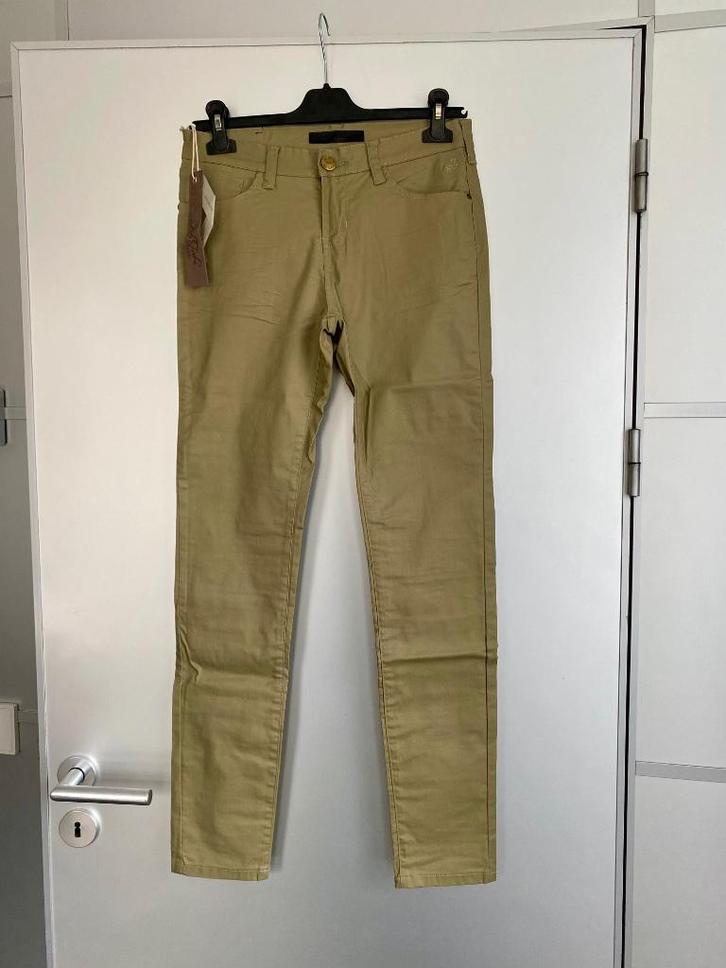 G589 Nieuw: coated broek: mt. 28=S Jade Twelve jeans, Kleding | Dames, Spijkerbroeken en Jeans, Nieuw, W28 - W29 (confectie 36)