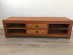 Teak TV meubel, Huis en Inrichting, Ophalen, Gebruikt, 100 tot 150 cm, Teakhout