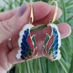 Cloisonne oorbellen #3456, Overige materialen, Hangers, Overige kleuren, Verzenden