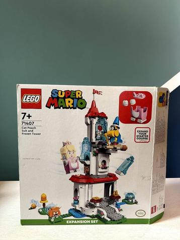 Lego Mario: Cat Peach Suit and Frozen Tower (71407) beschikbaar voor biedingen