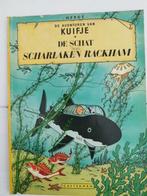 kuifje de schat van scharlaken rackham, Gelezen, Ophalen of Verzenden, Eén stripboek