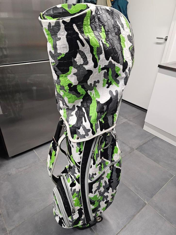 Kunstlederen Golf Trolley Tas - Uniek Design!, Sport en Fitness, Golf, Zo goed als nieuw, Tas, Overige merken, Ophalen