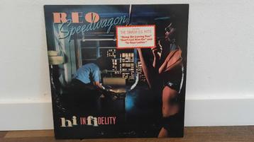 REO Speedwagon - Hi Infidelity LP / Vinyl Plaat 1980 beschikbaar voor biedingen