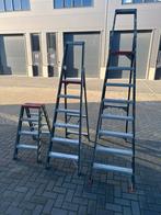 Altrex professionele trappen - diverse modellen, Doe-het-zelf en Verbouw, Ladders en Trappen, Ophalen, Gebruikt, Trap, Opvouwbaar of Inschuifbaar